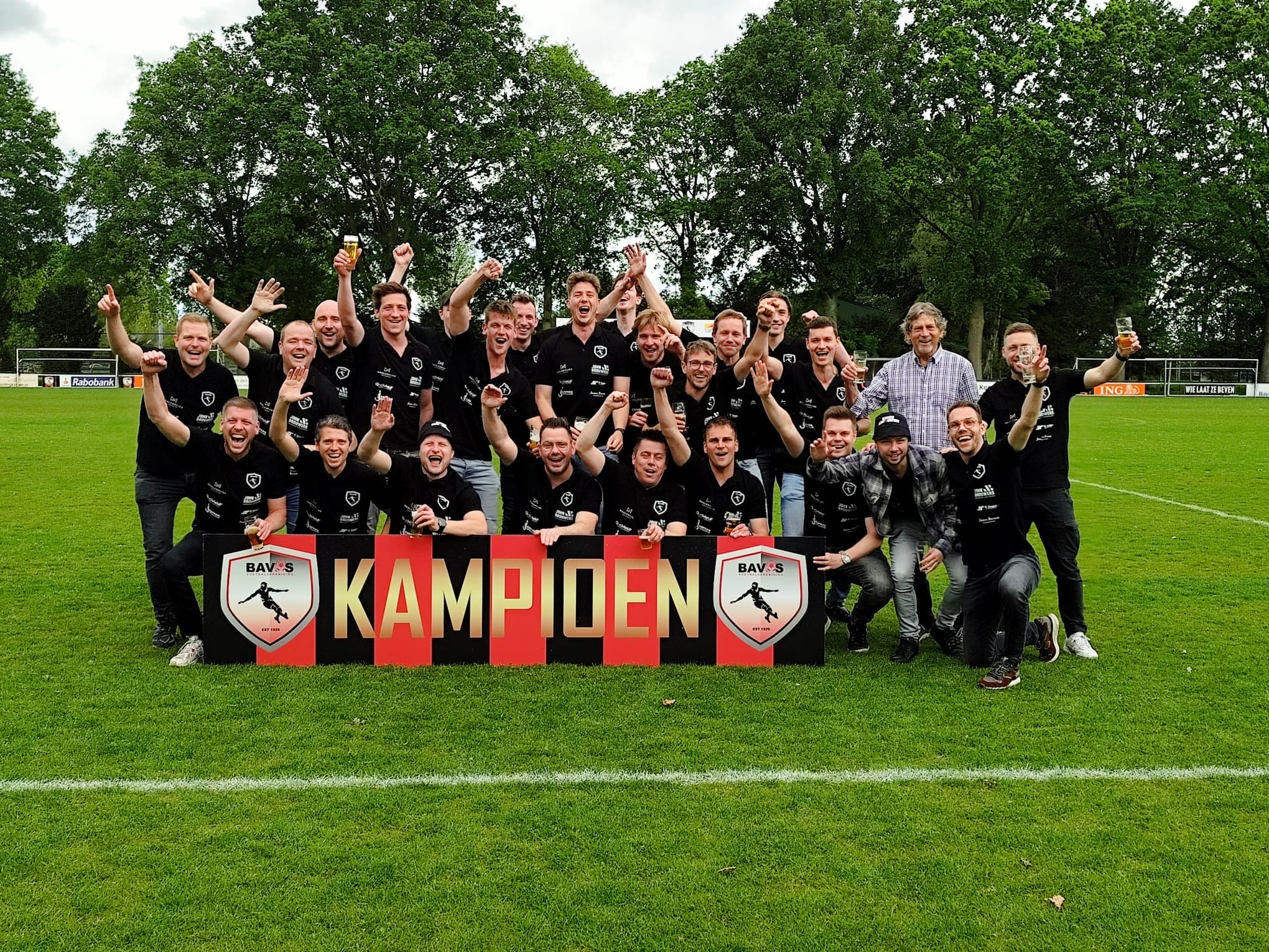Bavos 3 wederom kampioen in slotfase