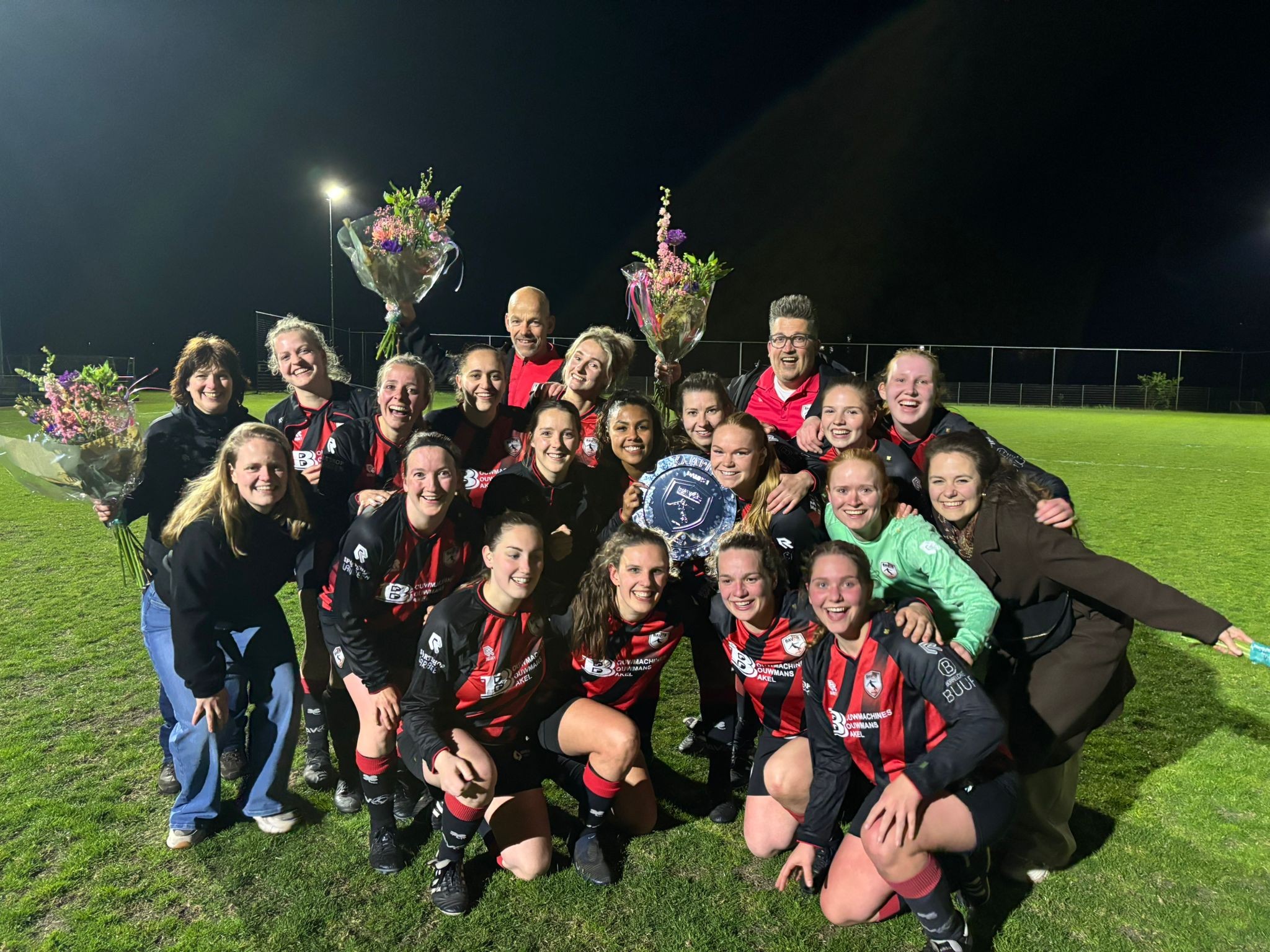 Eindelijk goud voor Bavos Dames 1