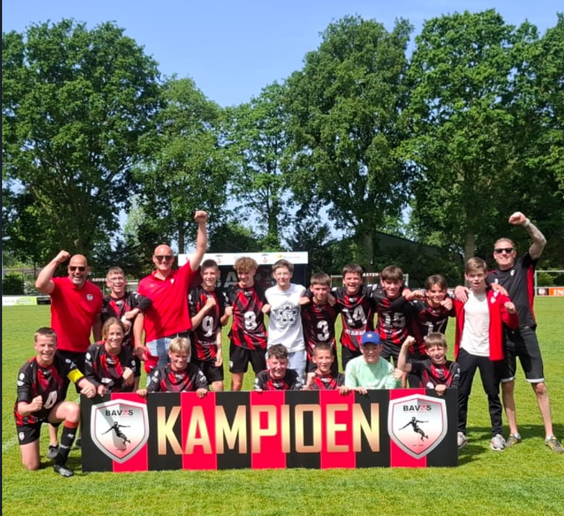 JO14-1 kampioen 1e klasse