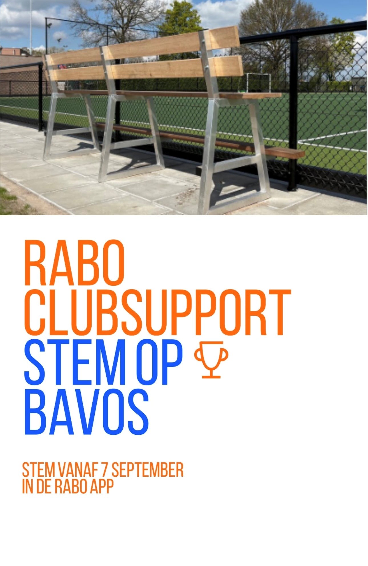 Steun ons met de Rabo ClubSupport